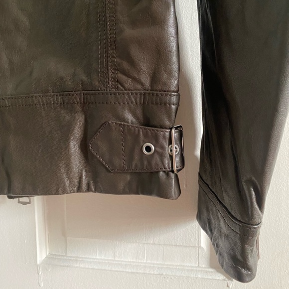 NANO UNIVERSE LEATHER JACKET - Picture 6 of 12